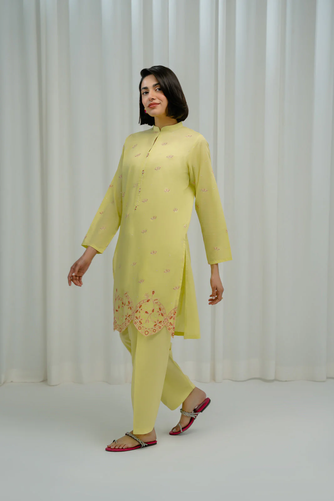 2 Piece Lawn Embroidered Suit (BA0148) - Image 6
