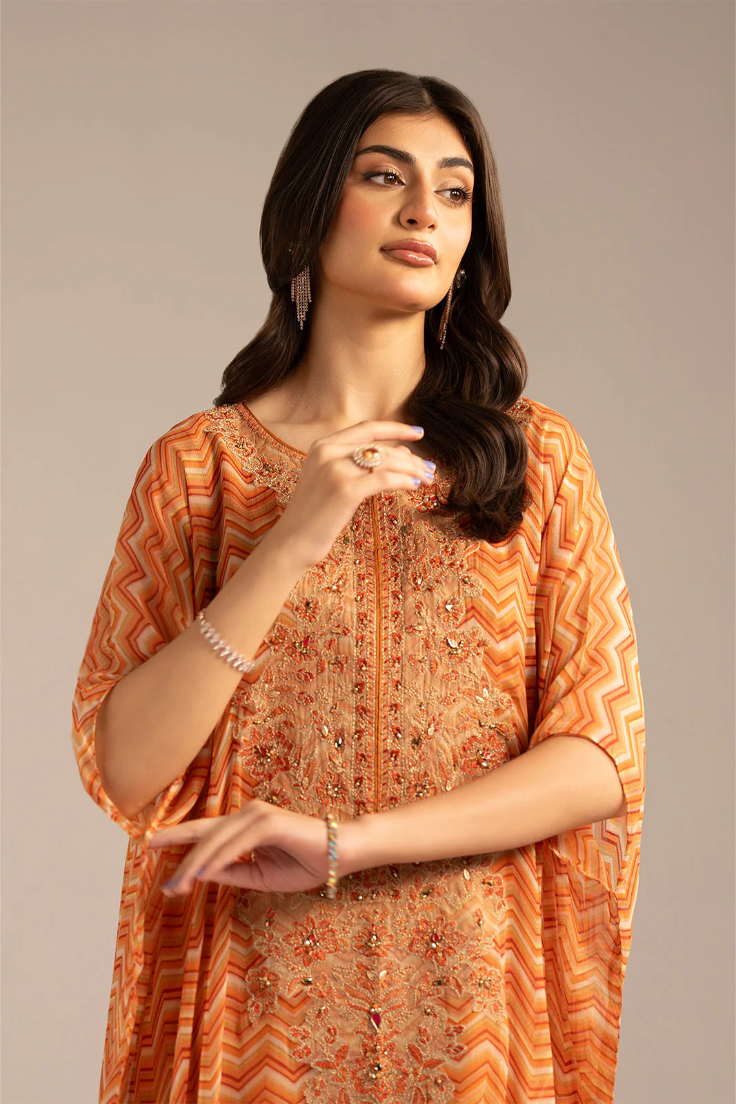 1 Piece Chiffon Printed (FS0110) - Image 5