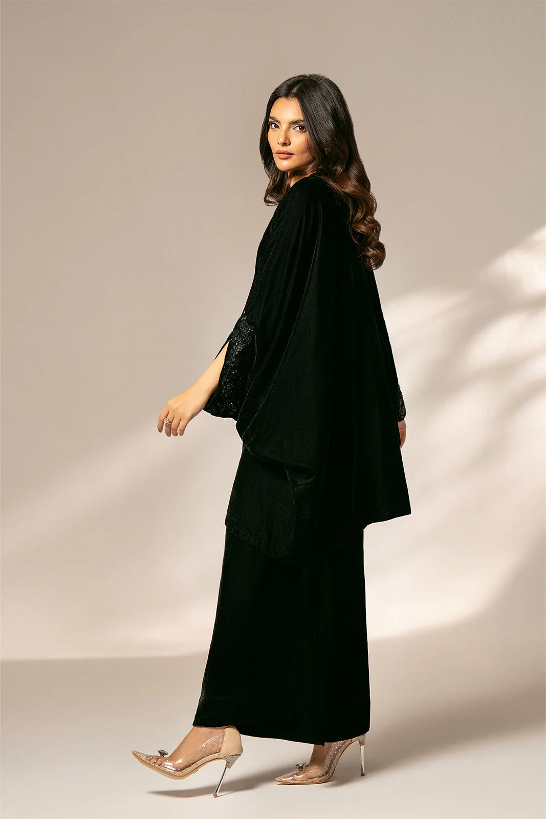 2 Piece Velvet Embroidered (FV0002) - Image 3