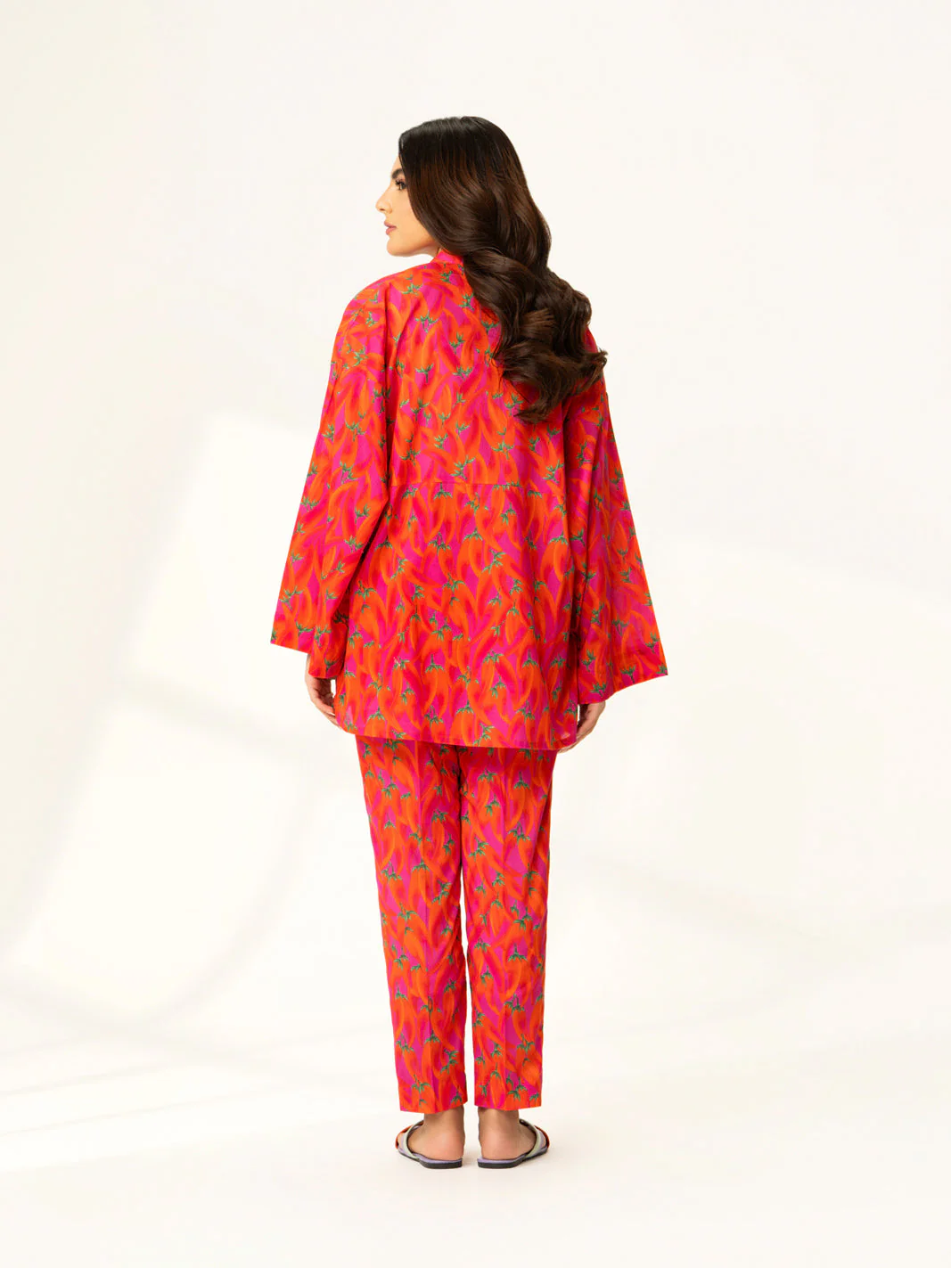 2 Piece Printed Lawn Printed Suit (PD1337) - Image 6